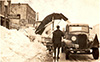 Miscellaneous To 1939: Snow Blower on Main Street - 1930s